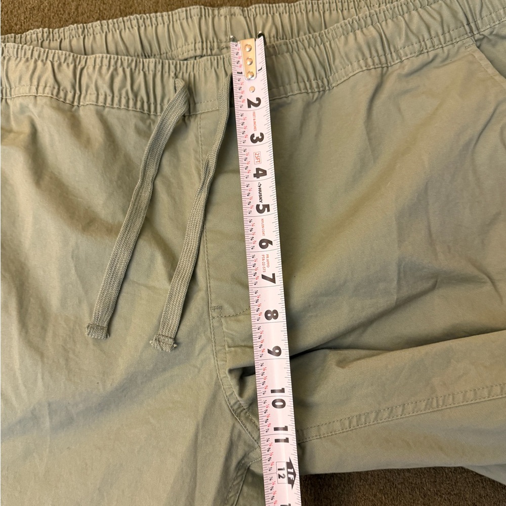 Quiksilver Men’s Drawstring Pants Green XL Casual Lounge Beach - Picture 6 of 8